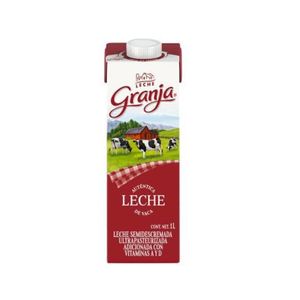 Leche Semidescremada 1L